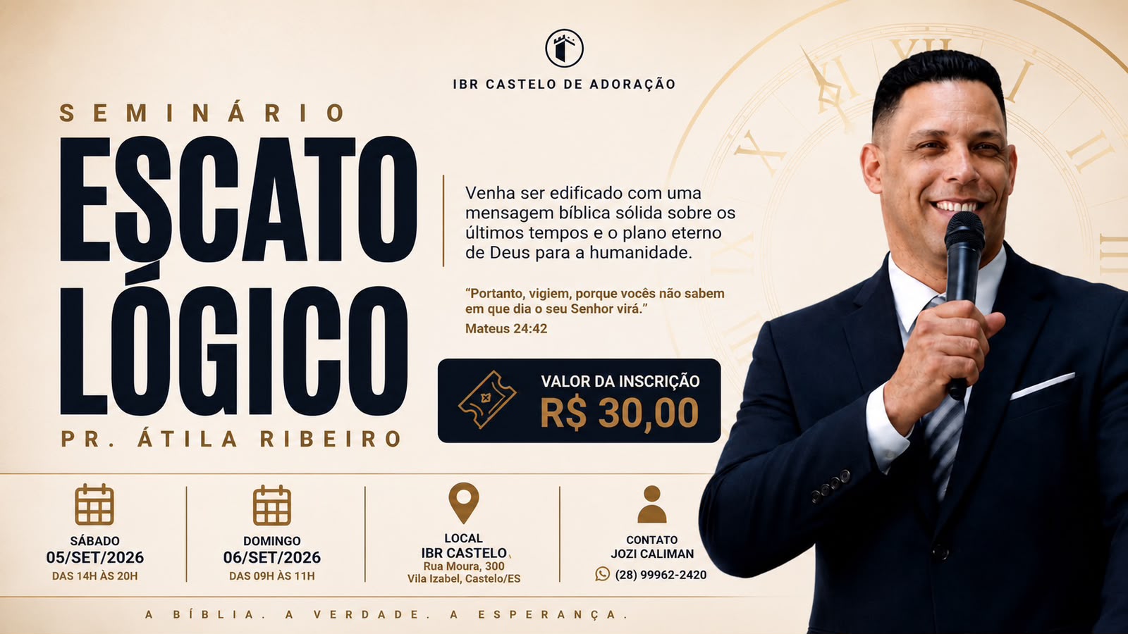 SEMINÁRIO ESCATOLÓGICO