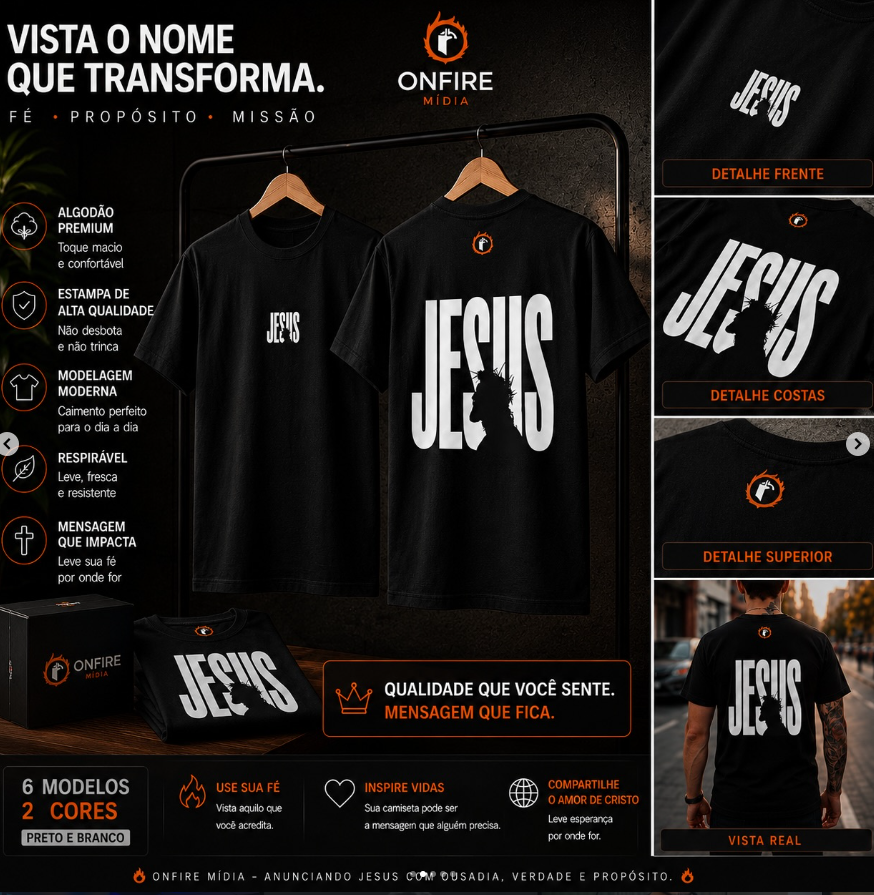 CAMISA “JESUS”